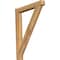 Ekena Millwork Traditional Craftsman Rough Sawn Outlooker, Western Red Cedar, 6"W x 38"D x 46"H OUT06X38X46TRA04RWR - alternate 1